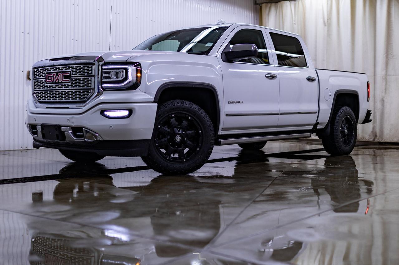 2018 GMC Sierra 1500 4x4 Crew Cab Denali Leather Roof Nav BCam Red Deer AB