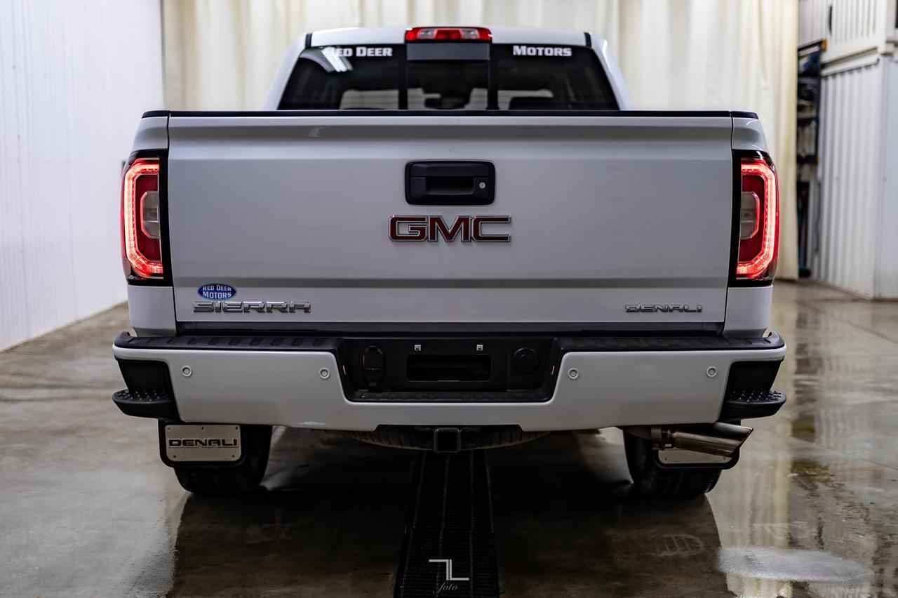 2018 GMC Sierra 1500 4x4 Crew Cab Denali Leather Roof Nav BCam Red Deer AB