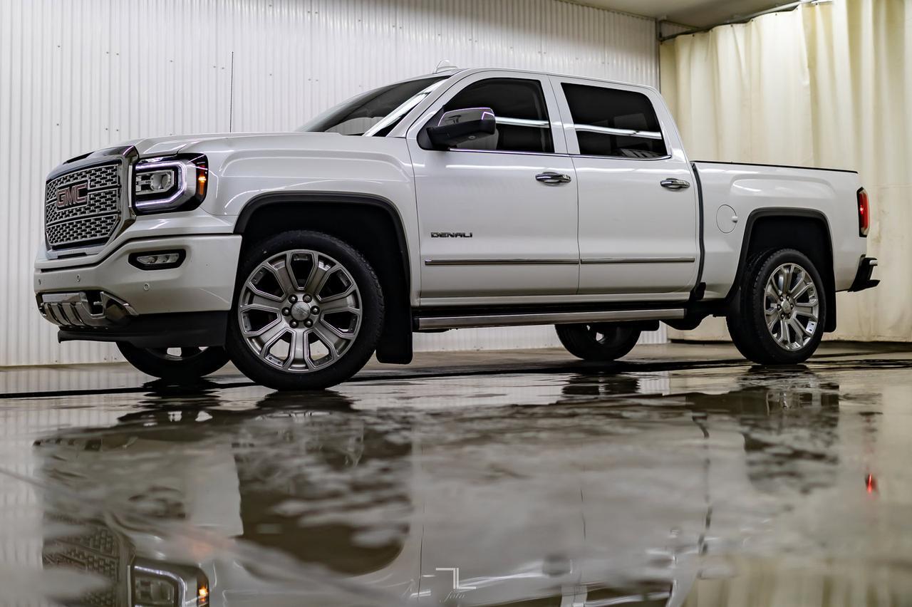 2018 GMC Sierra 1500 4x4 Crew Cab Denali Leather Roof Nav BCam Red Deer AB
