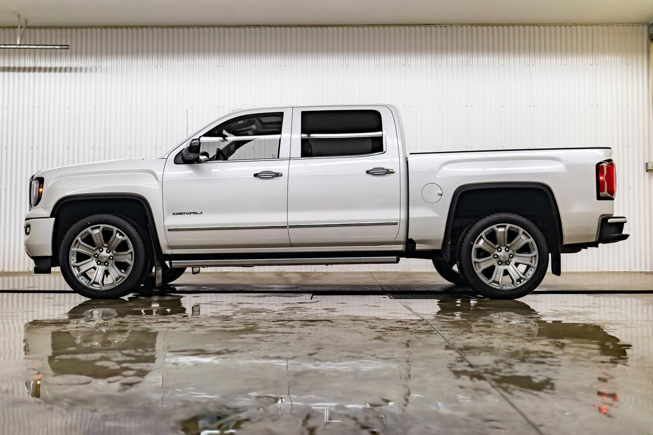 2018 GMC Sierra 1500 4x4 Crew Cab Denali Leather Roof Nav BCam Red Deer AB