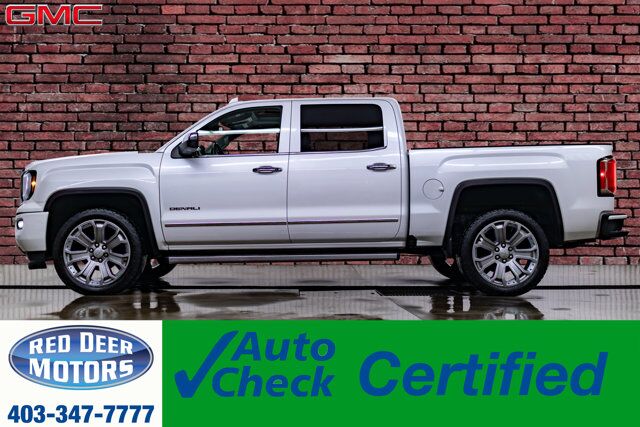 2018 GMC Sierra 1500 4x4 Crew Cab Denali Leather Roof Nav BCam