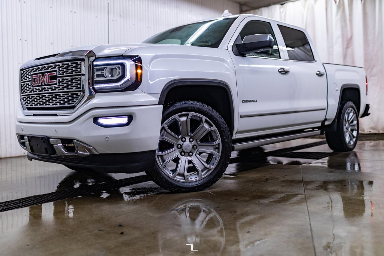 2018 GMC Sierra 1500 4x4 Crew Cab Denali Leather Roof Nav BCam Red Deer AB