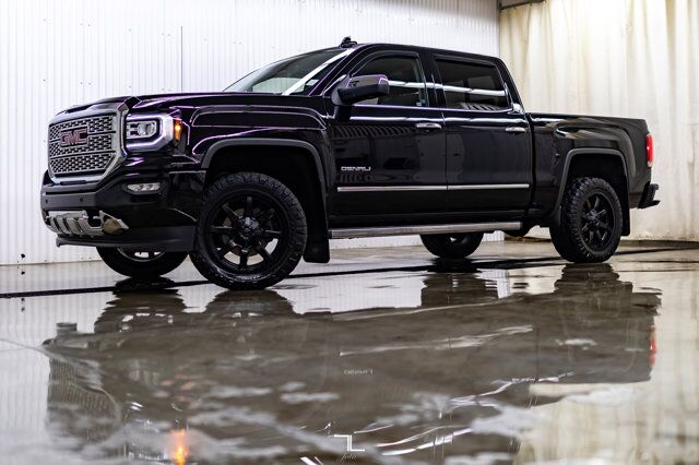 2018 GMC Sierra 1500 4x4 Crew Cab Denali Leather Roof Nav BCam Red Deer AB
