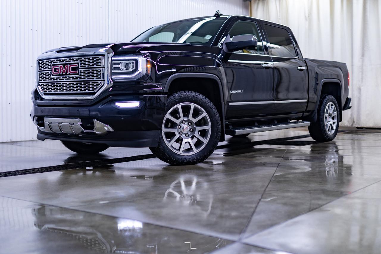 2018 GMC Sierra 1500 4x4 Crew Cab Denali Leather Roof Nav BCam Red Deer AB