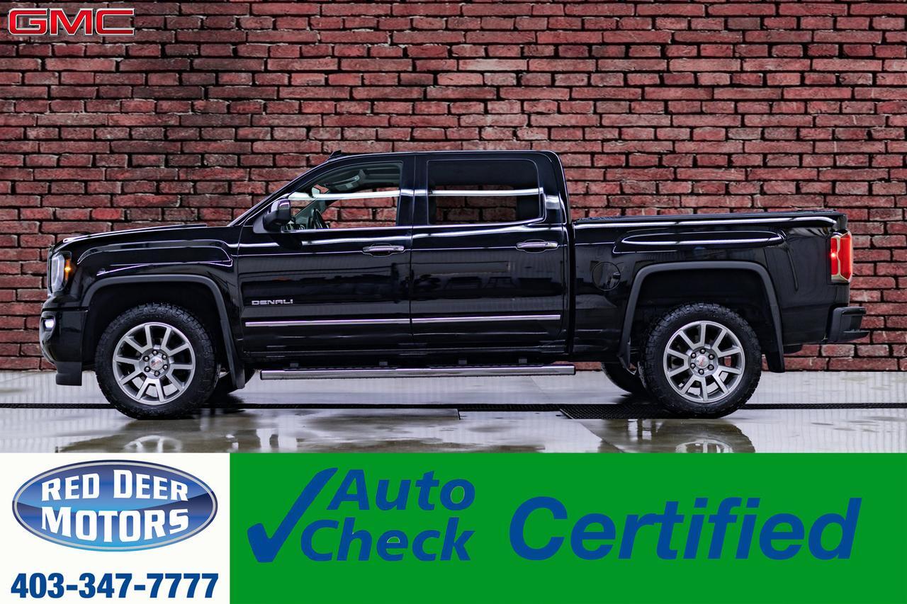 2018 GMC Sierra 1500 4x4 Crew Cab Denali Leather Roof Nav BCam