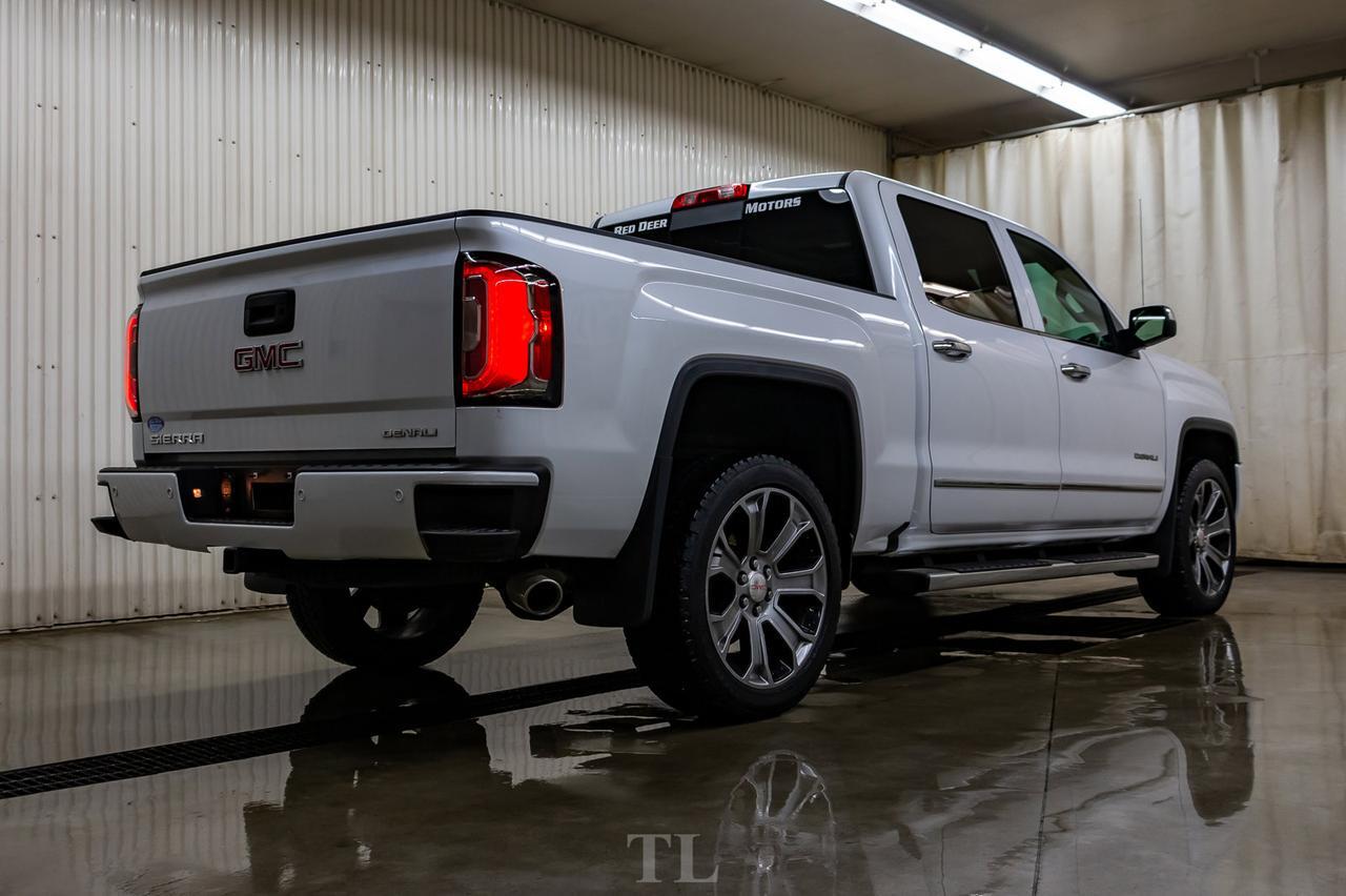 2018 GMC Sierra 1500 4x4 Crew Cab Denali Leather Roof Nav Red Deer AB