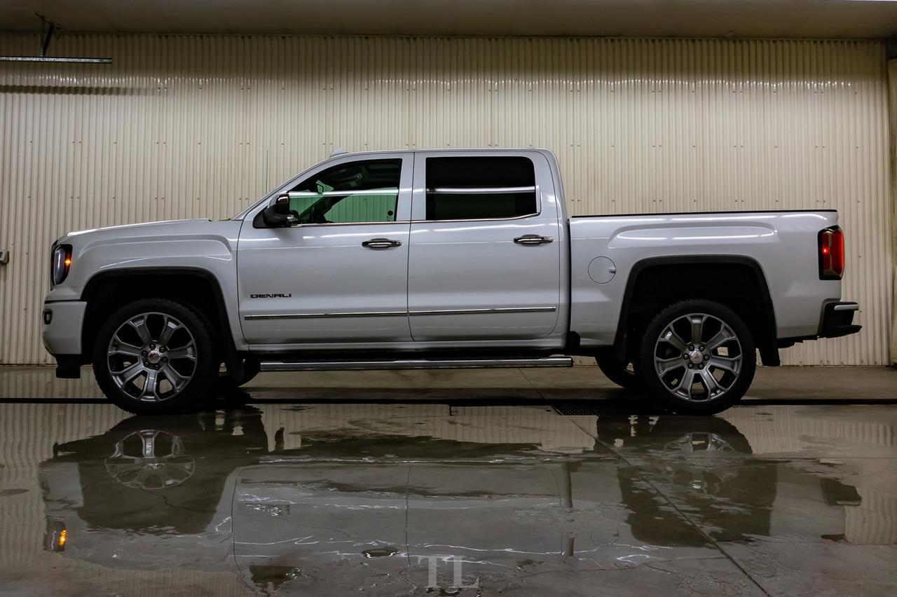 2018 GMC Sierra 1500 4x4 Crew Cab Denali Leather Roof Nav Red Deer AB