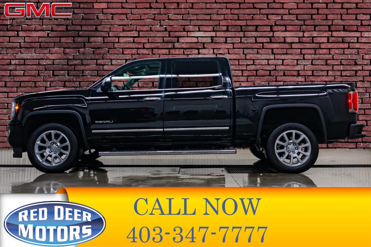 2018 GMC Sierra 1500 4x4 Crew Cab Denali Leather Roof Nav