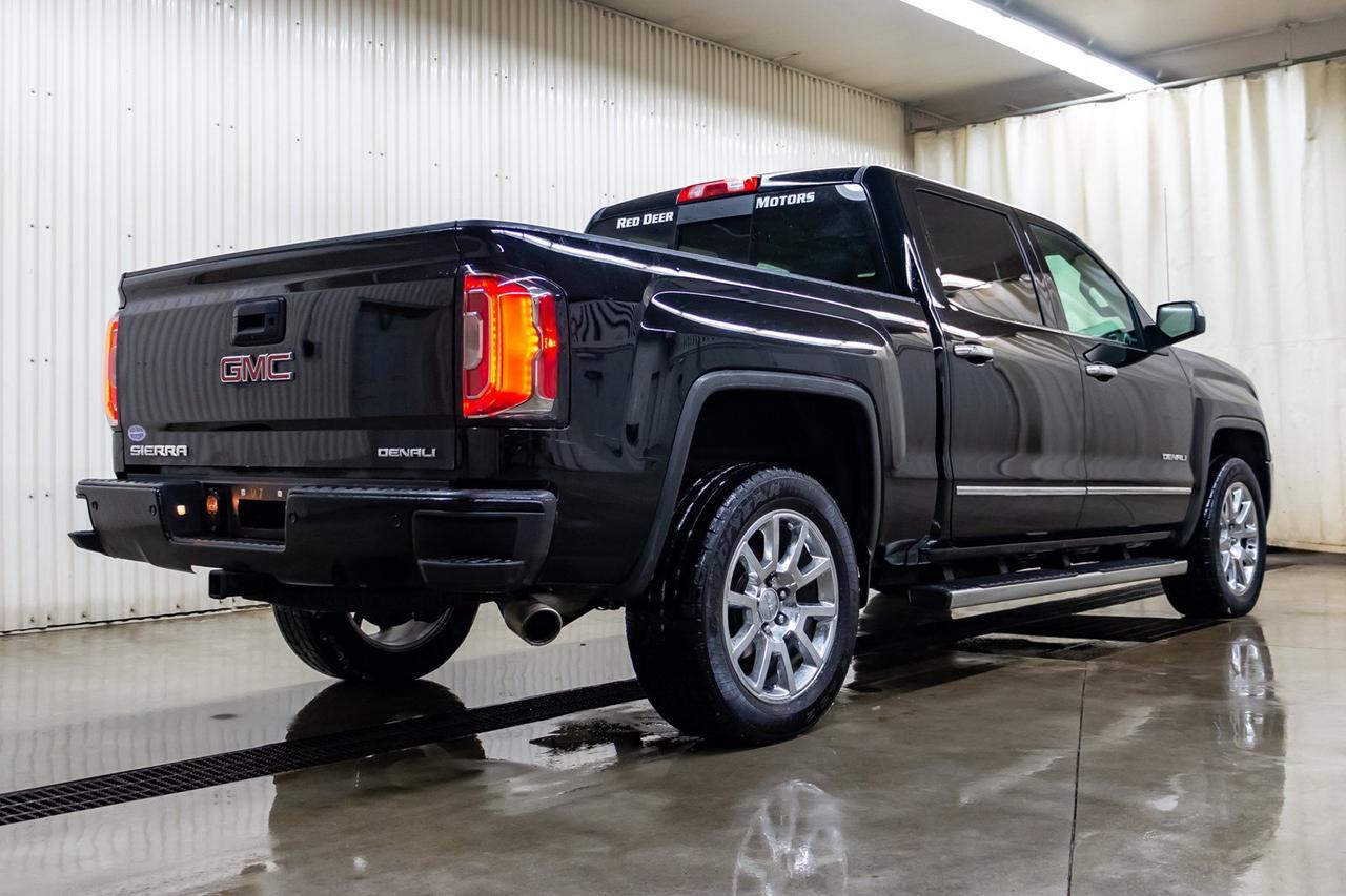 2018 GMC Sierra 1500 4x4 Crew Cab Denali Leather Roof Nav Red Deer AB