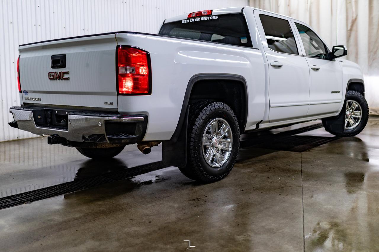2018 GMC Sierra 1500 4x4 Crew Cab SLE BCam Red Deer AB