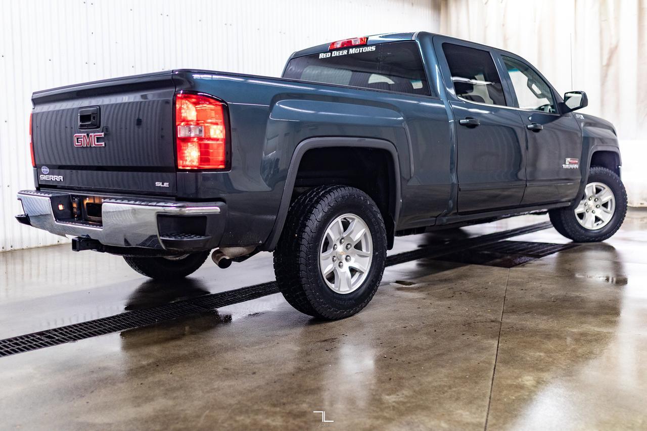 2018 GMC Sierra 1500 4x4 Crew Cab SLE Kodiak Z71 Nav BCam Red Deer AB