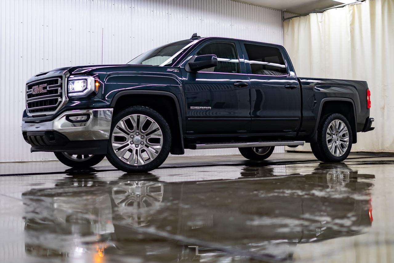 2018 GMC Sierra 1500 4x4 Crew Cab SLE Z71 BCam 22" Wheels Red Deer AB