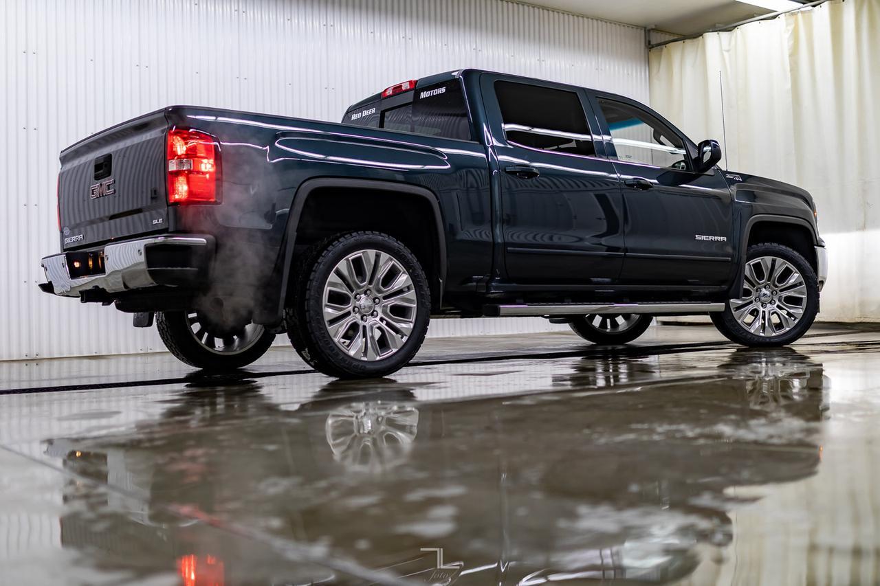 2018 GMC Sierra 1500 4x4 Crew Cab SLE Z71 BCam 22" Wheels Red Deer AB