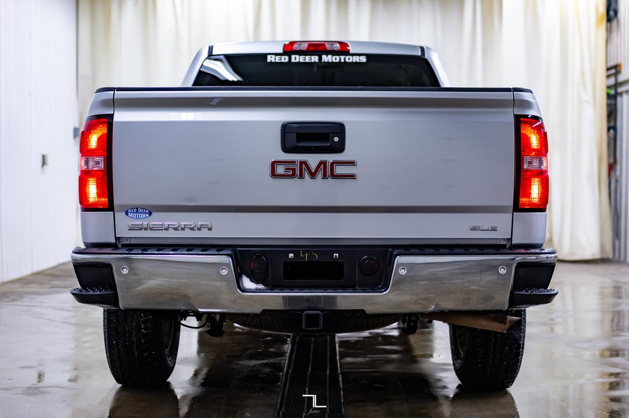 2018 GMC Sierra 1500 4x4 Crew Cab SLE Z71 BCam Hseat Red Deer AB