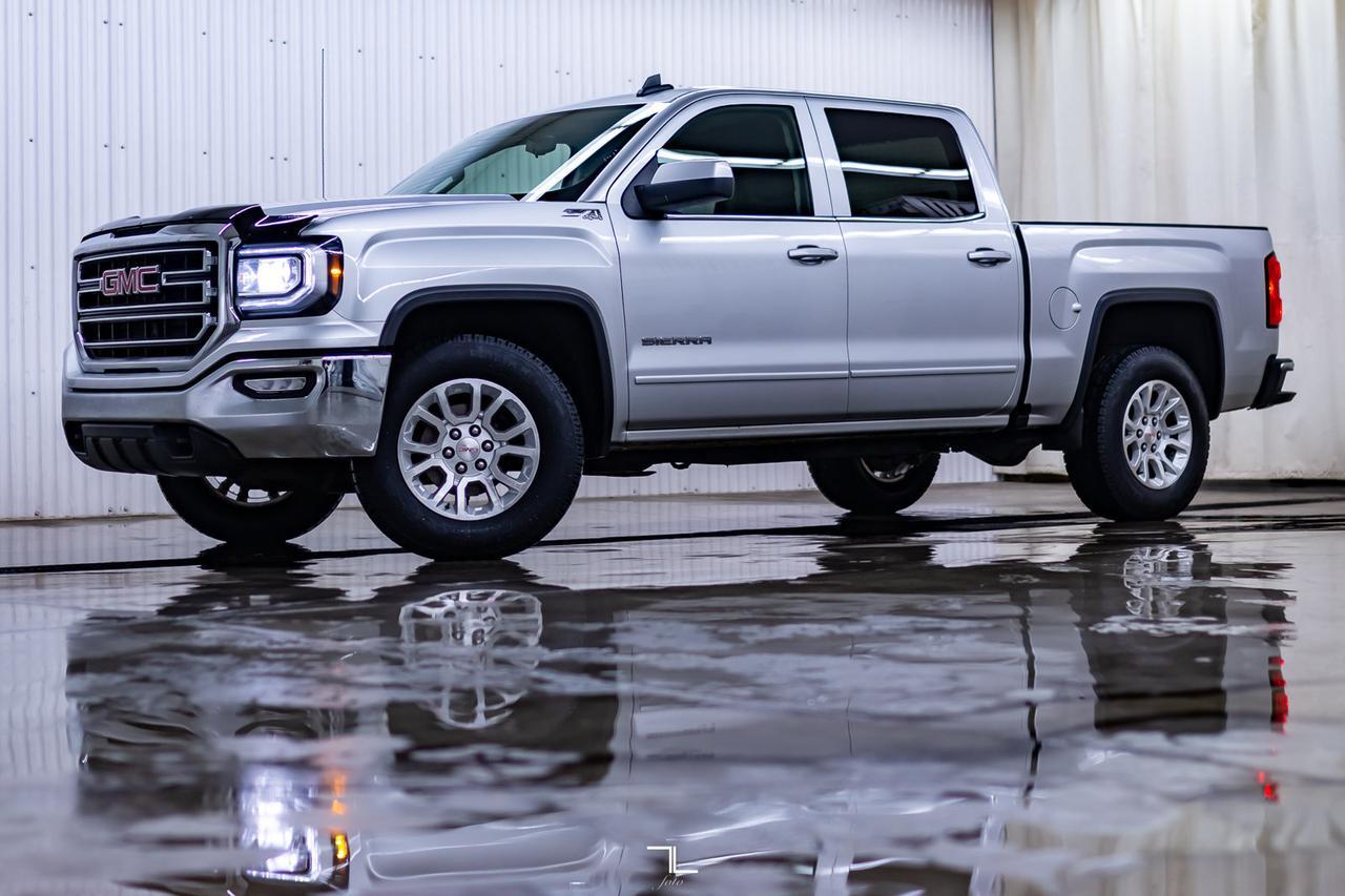 2018 GMC Sierra 1500 4x4 Crew Cab SLE Z71 BCam Hseat Red Deer AB