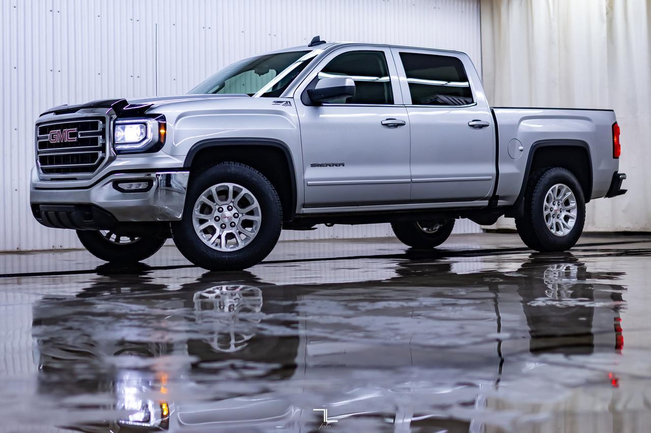 2018 GMC Sierra 1500 4x4 Crew Cab SLE Z71 BCam Hseat Red Deer AB