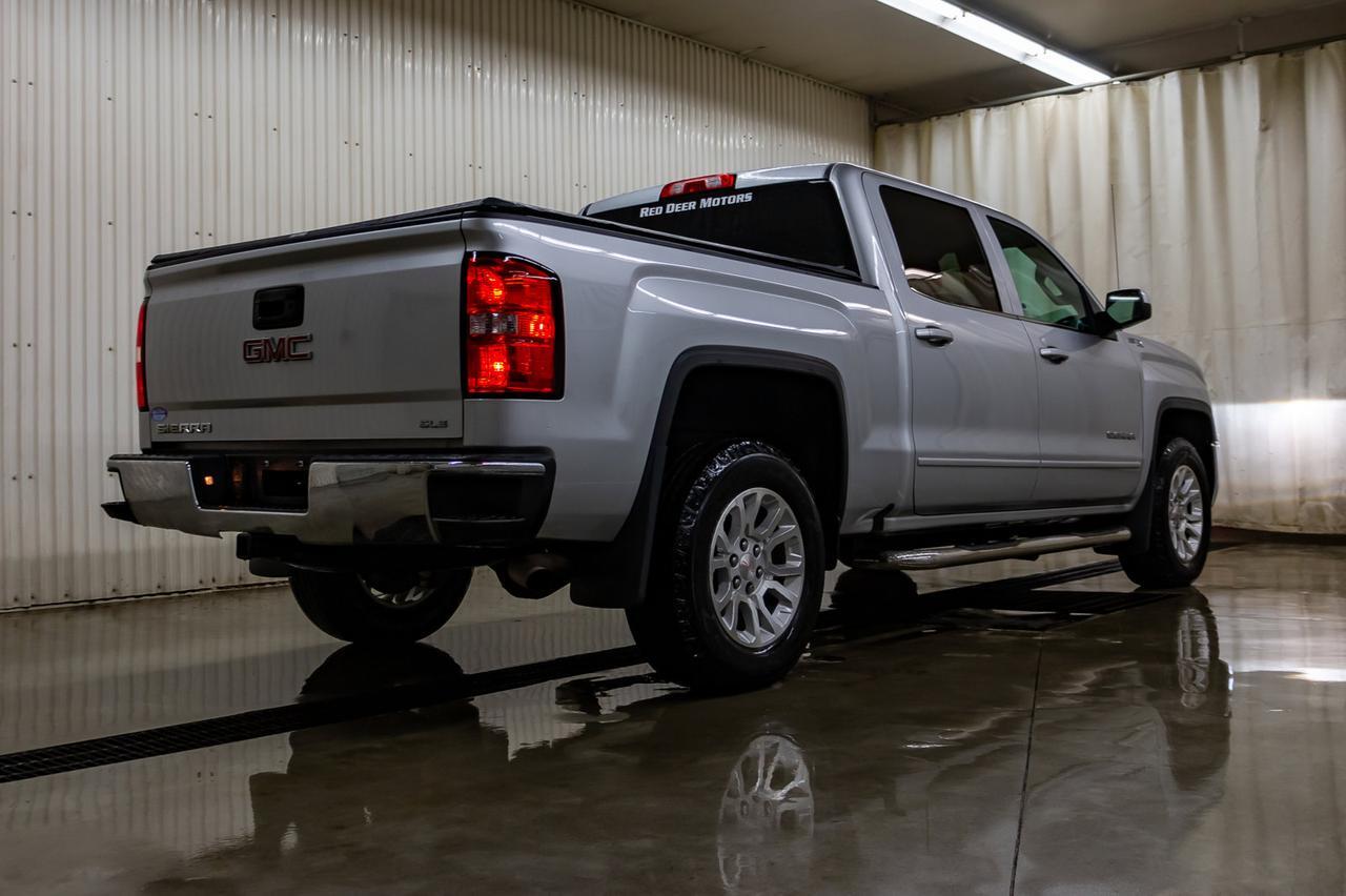 2018 GMC Sierra 1500 4x4 Crew Cab SLE Z71 BCam Red Deer AB