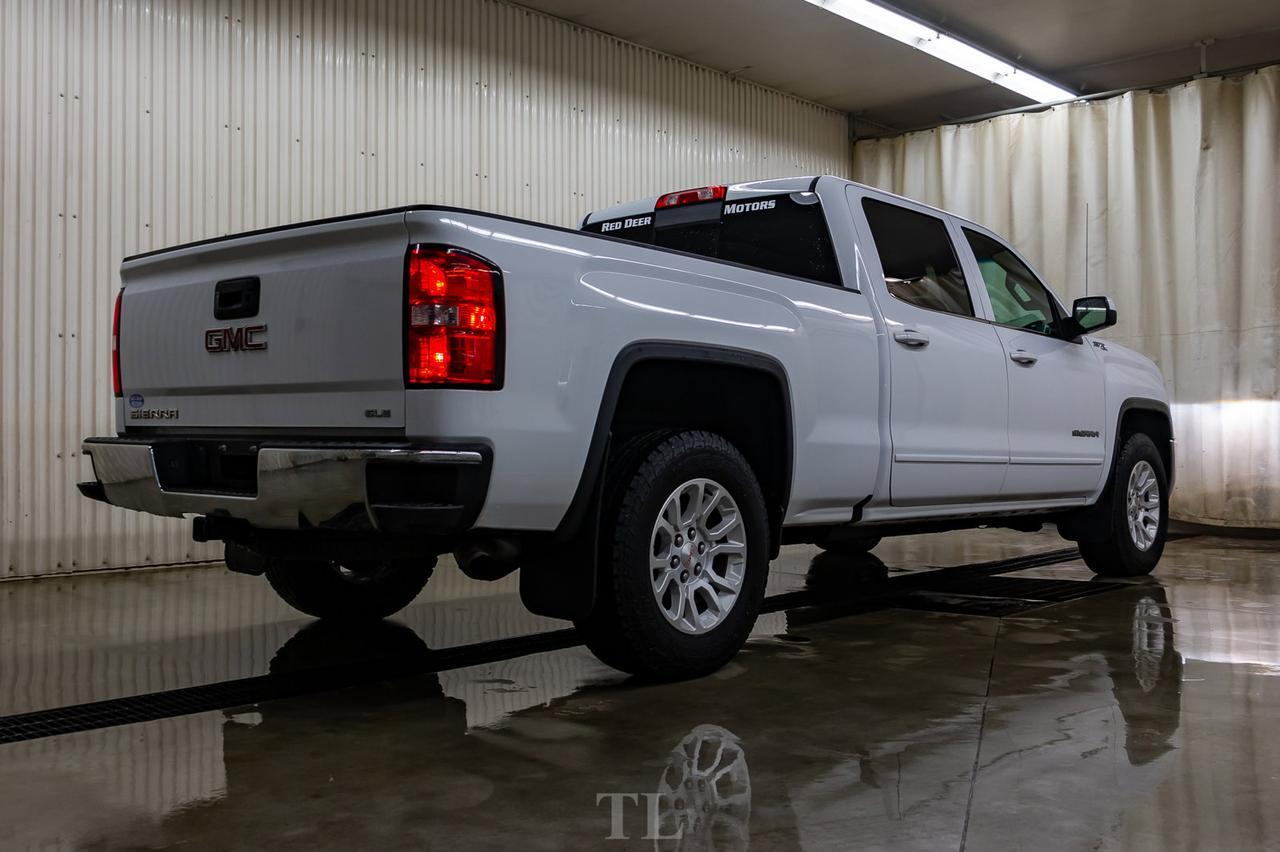 2018 GMC Sierra 1500 4x4 Crew Cab SLE Z71 BCam Red Deer AB