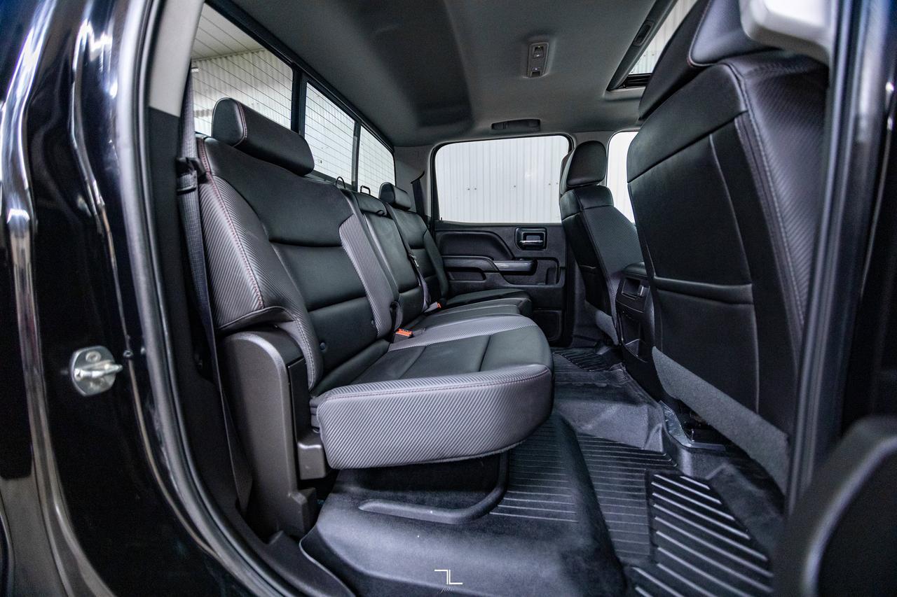 2018 GMC Sierra 1500 4x4 Crew Cab SLT All Terrain Leather Roof BCam Red Deer AB