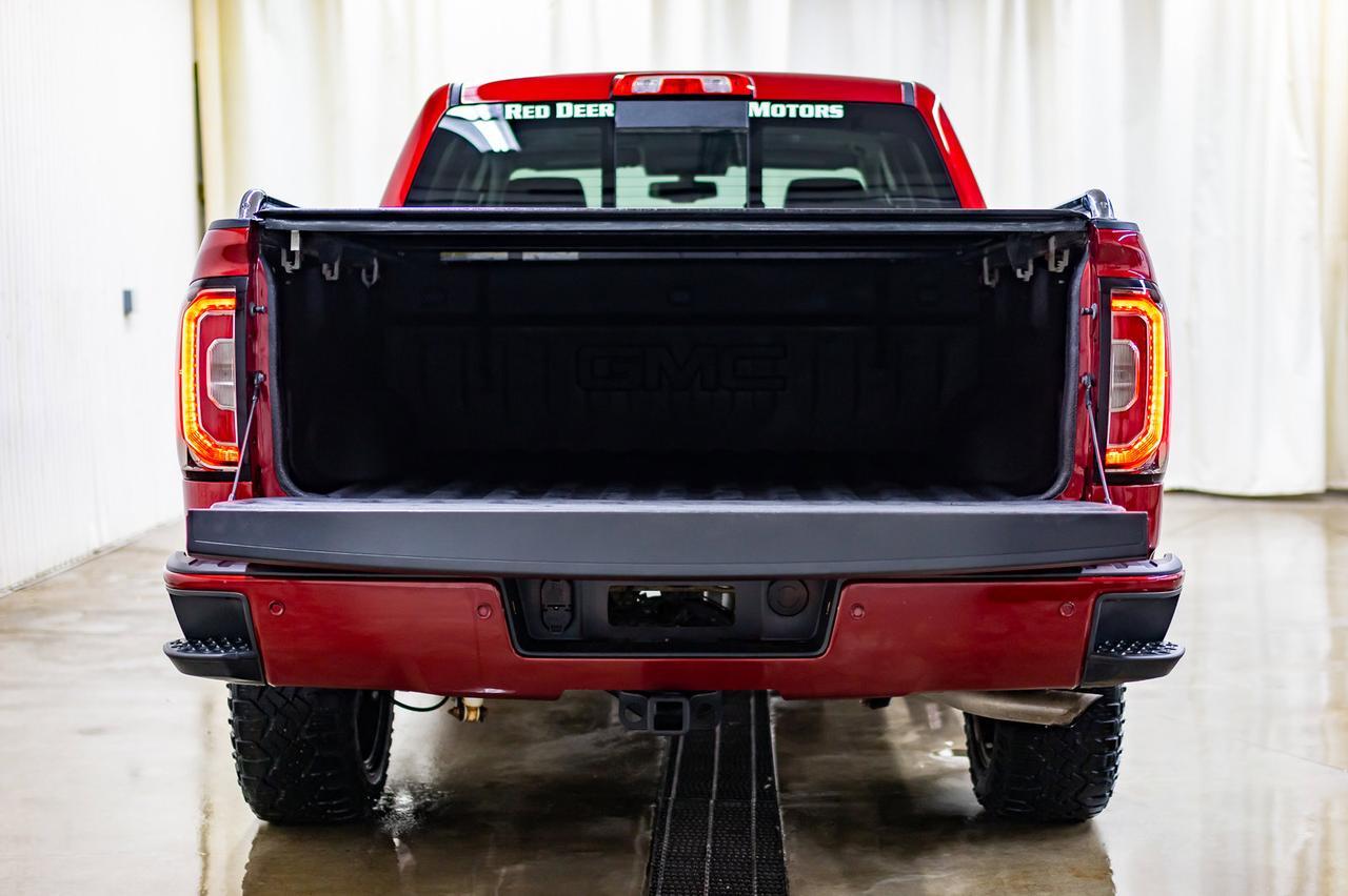 2018 GMC Sierra 1500 4x4 Crew Cab SLT All Terrain Leather Roof Nav Red Deer AB