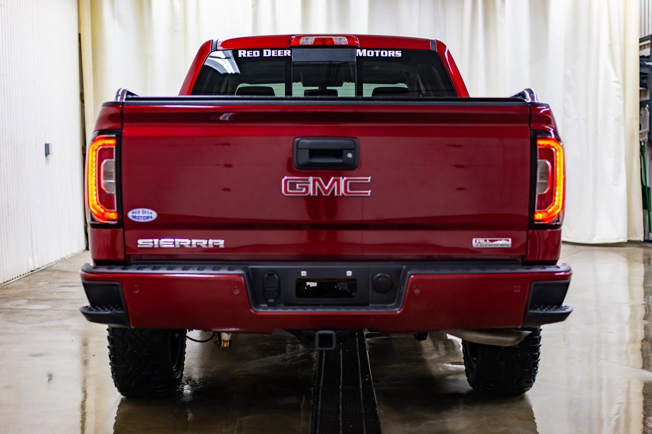 2018 GMC Sierra 1500 4x4 Crew Cab SLT All Terrain Leather Roof Nav Red Deer AB
