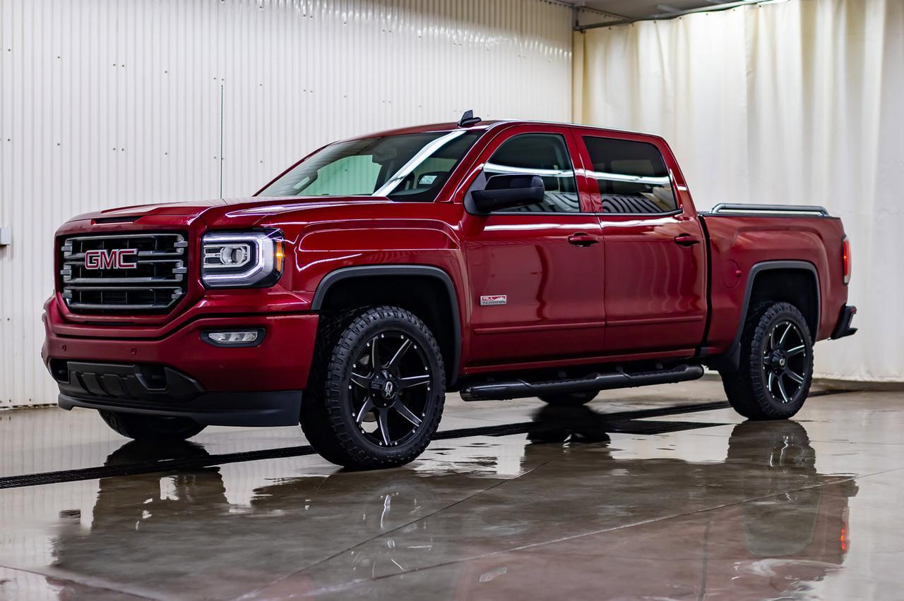 2018 GMC Sierra 1500 4x4 Crew Cab SLT All Terrain Leather Roof Nav Red Deer AB