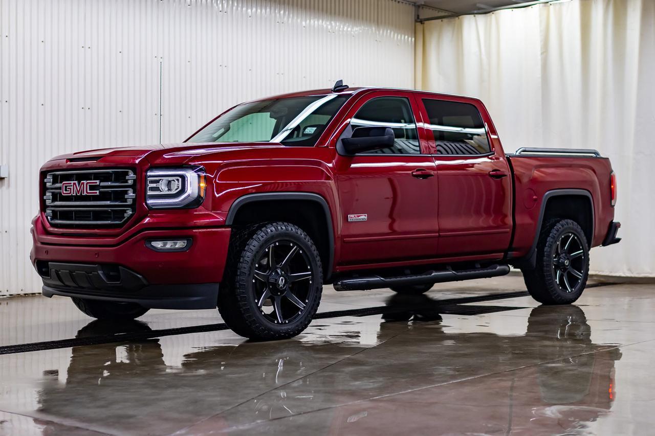 2018 GMC Sierra 1500 4x4 Crew Cab SLT All Terrain Leather Roof Nav Red Deer AB