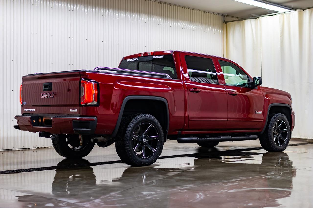 2018 GMC Sierra 1500 4x4 Crew Cab SLT All Terrain Leather Roof Nav Red Deer AB