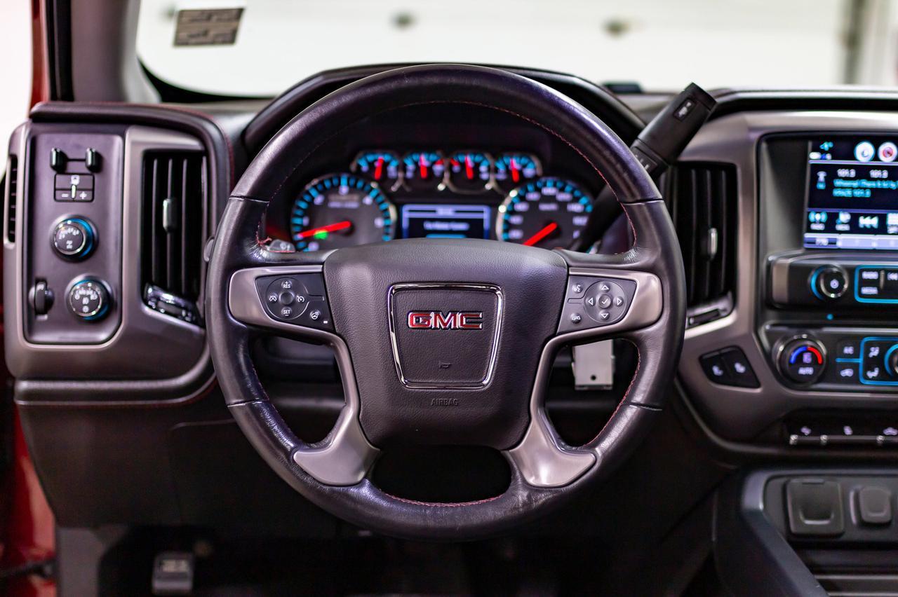 2018 GMC Sierra 1500 4x4 Crew Cab SLT All Terrain Leather Roof Nav Red Deer AB