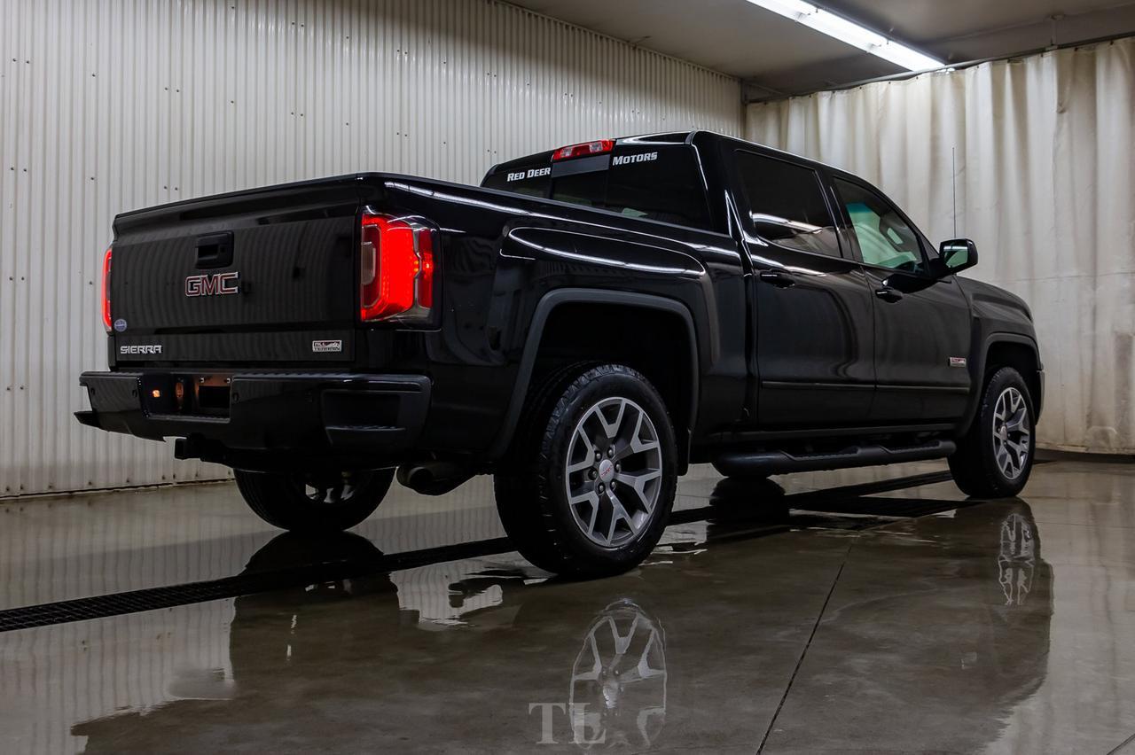 2018 GMC Sierra 1500 4x4 Crew Cab SLT All Terrain Leather Roof Nav Red Deer AB