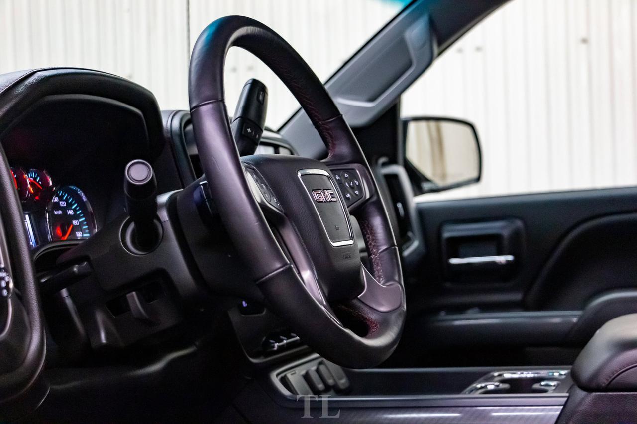 2018 GMC Sierra 1500 4x4 Crew Cab SLT All Terrain Leather Roof Nav Red Deer AB