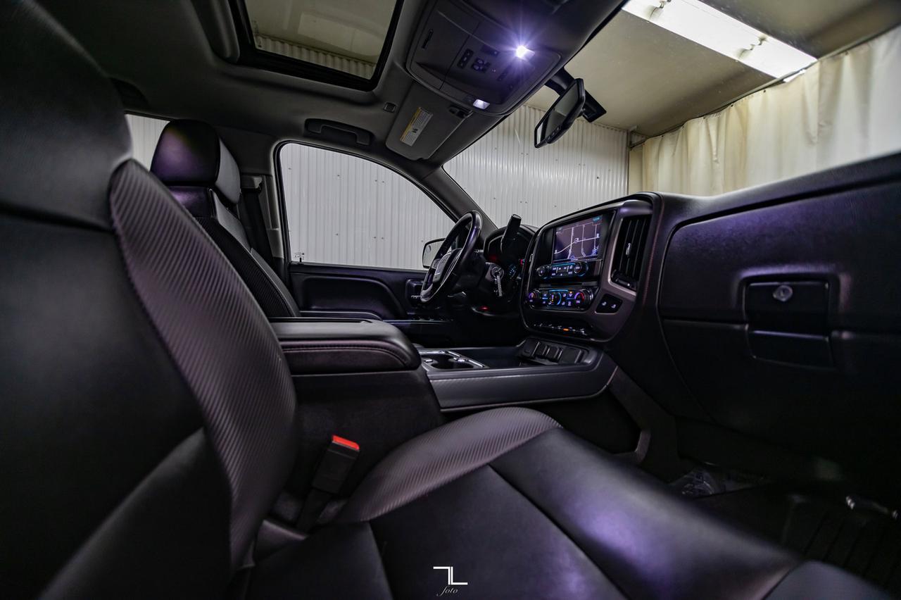 2018 GMC Sierra 1500 4x4 Crew Cab SLT All Terrain X Leather Roof Nav BCam Red Deer AB