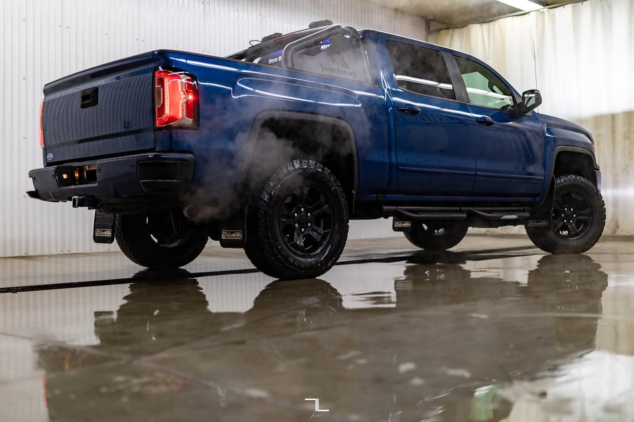 2018 GMC Sierra 1500 4x4 Crew Cab SLT All Terrain X Leather Roof Nav BCam Red Deer AB