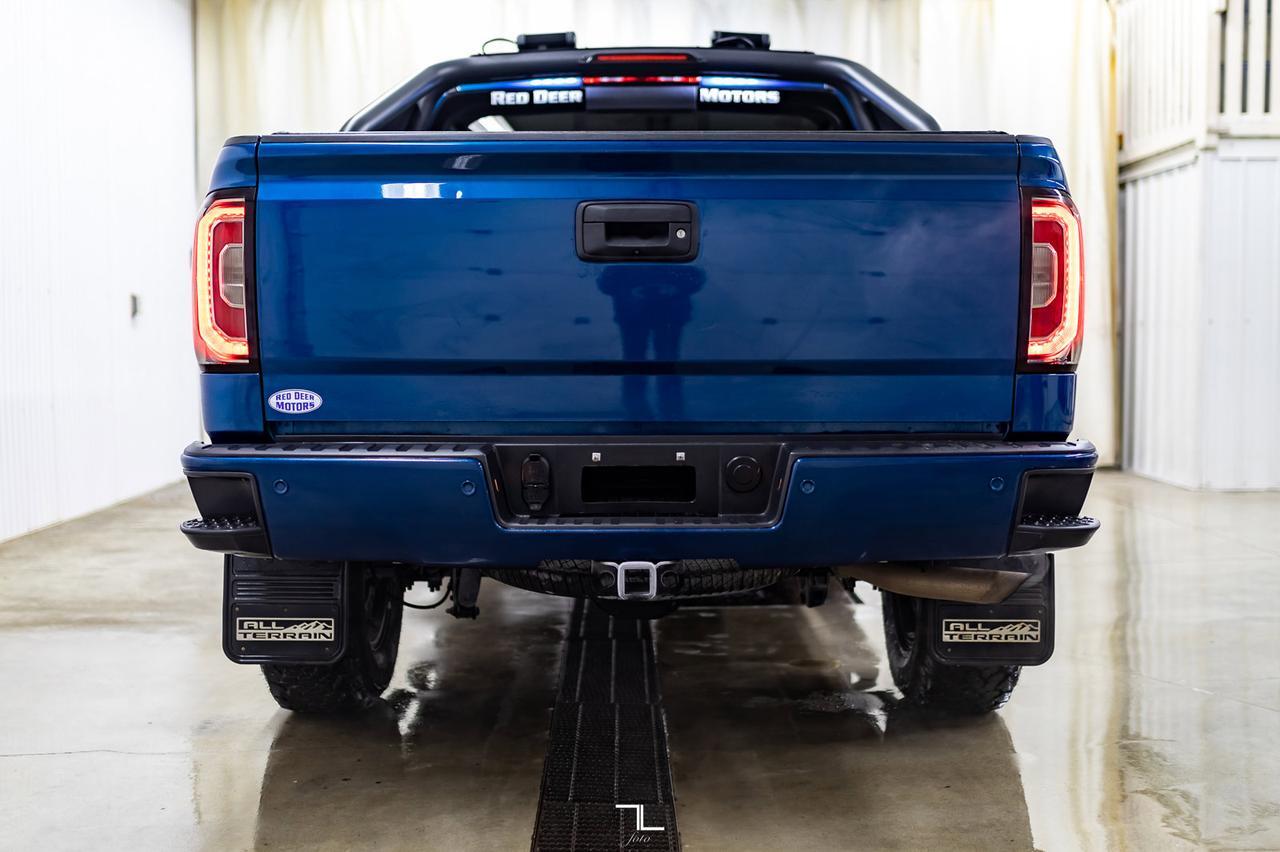 2018 GMC Sierra 1500 4x4 Crew Cab SLT All Terrain X Leather Roof Nav BCam Red Deer AB