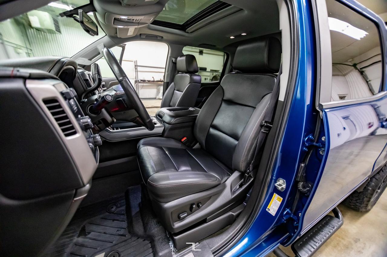 2018 GMC Sierra 1500 4x4 Crew Cab SLT All Terrain X Leather Roof Nav BCam Red Deer AB