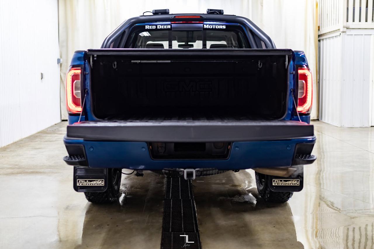 2018 GMC Sierra 1500 4x4 Crew Cab SLT All Terrain X Leather Roof Nav BCam Red Deer AB