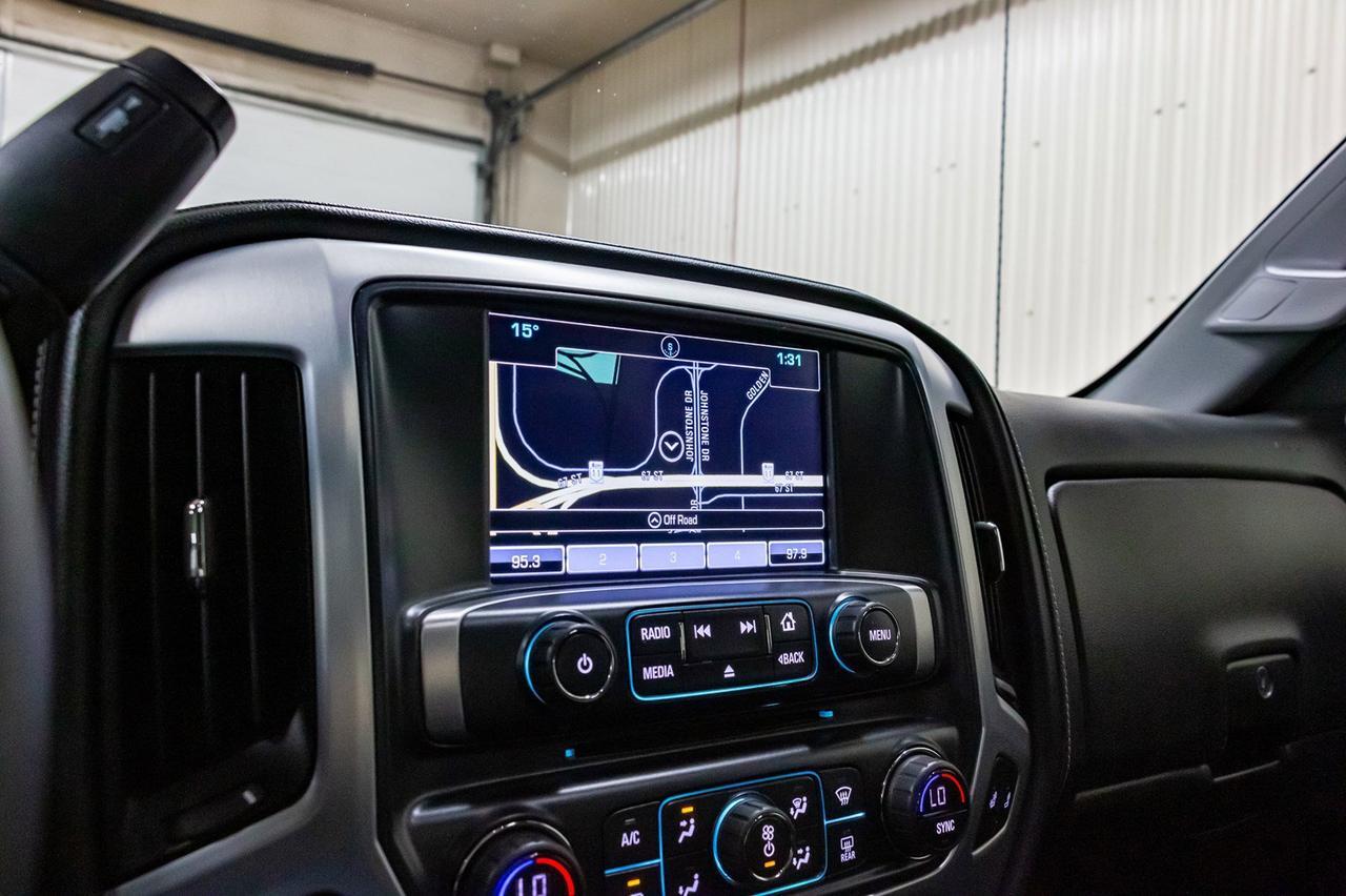 2018 GMC Sierra 1500 4x4 Crew Cab SLT LWB Leather Roof Nav Red Deer AB