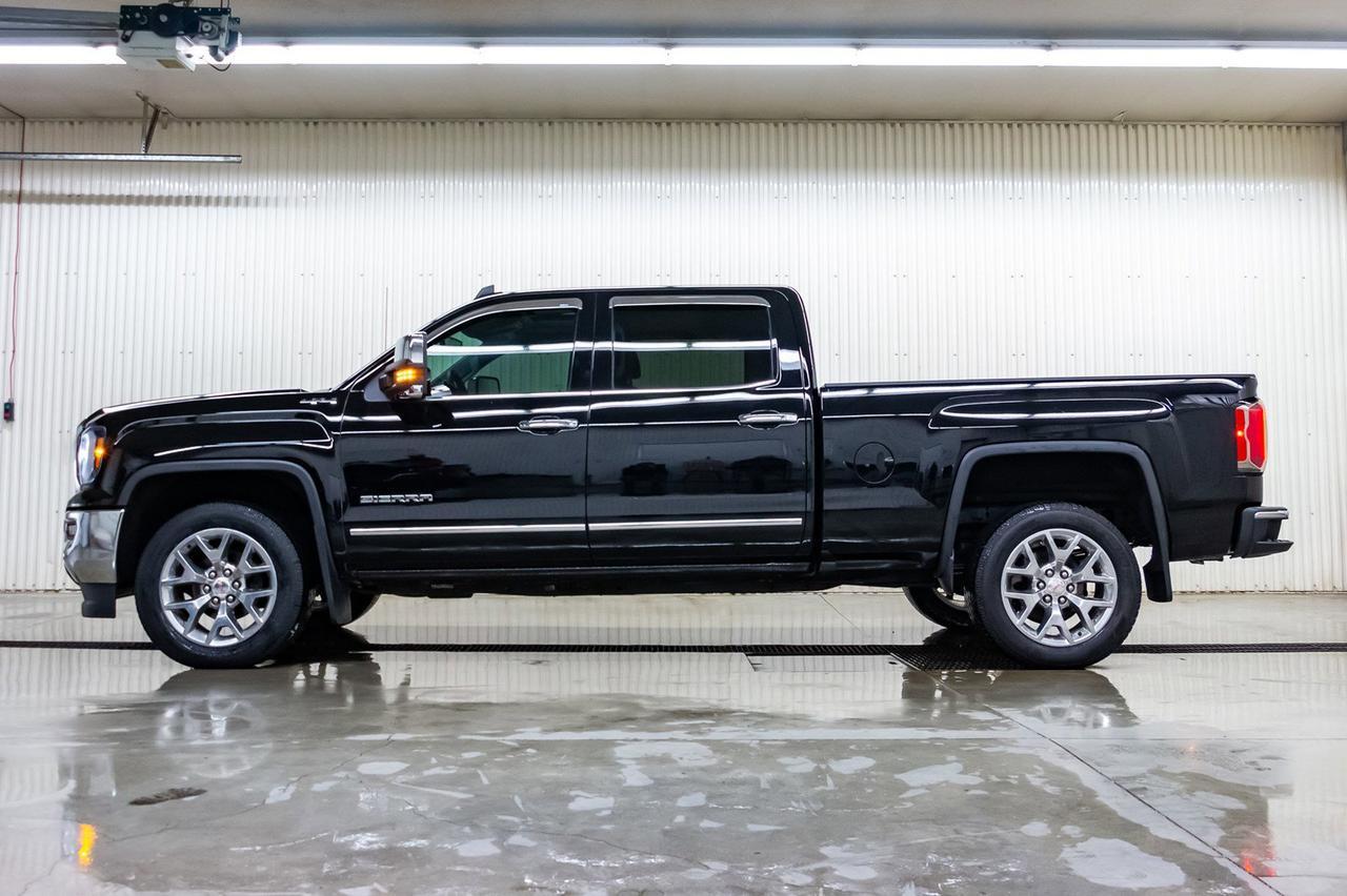 2018 GMC Sierra 1500 4x4 Crew Cab SLT LWB Leather Roof Nav Red Deer AB