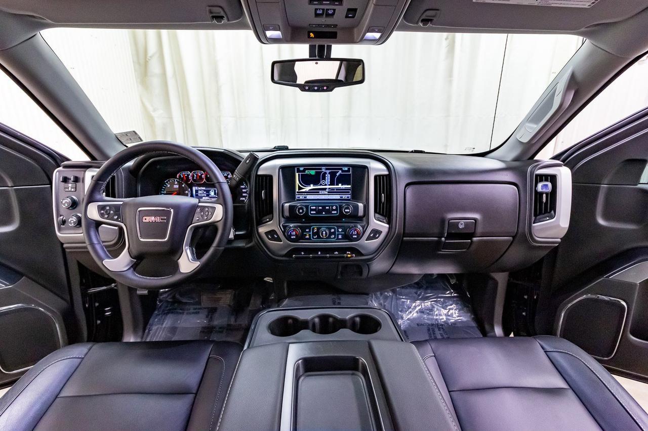 2018 GMC Sierra 1500 4x4 Crew Cab SLT LWB Leather Roof Nav Red Deer AB