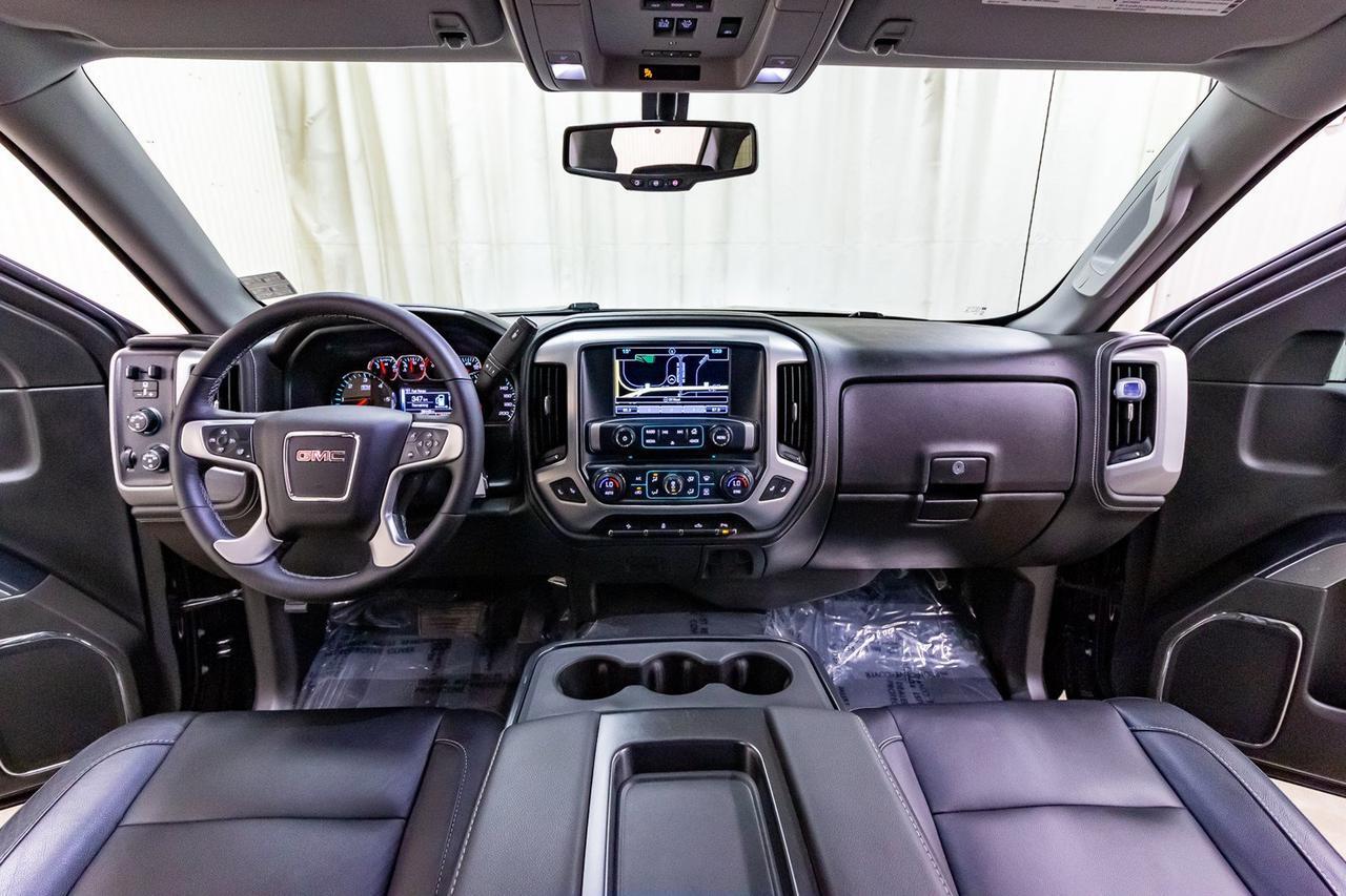 2018 GMC Sierra 1500 4x4 Crew Cab SLT LWB Leather Roof Nav Red Deer AB