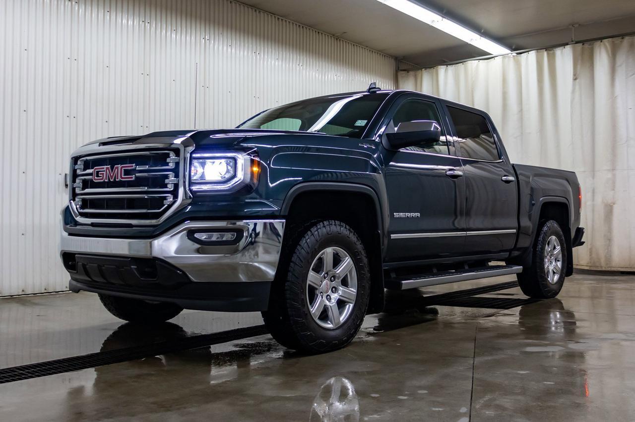 2018 GMC Sierra 1500 4x4 Crew Cab SLT Leather BCam Red Deer AB