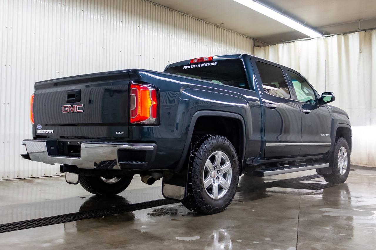 2018 GMC Sierra 1500 4x4 Crew Cab SLT Leather BCam Red Deer AB