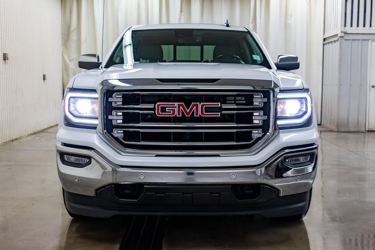 2018 GMC Sierra 1500 4x4 Crew Cab SLT Leather Roof BCam Red Deer AB