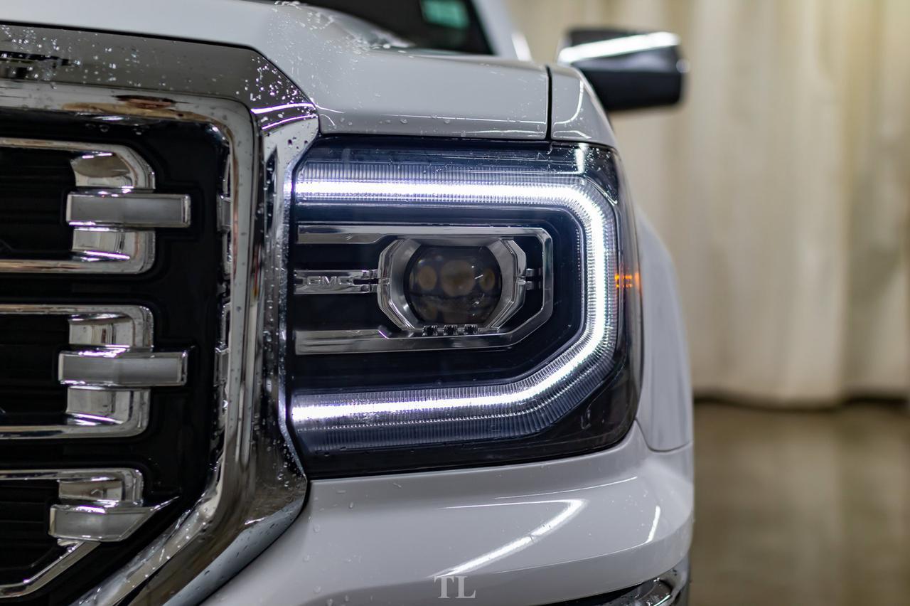 2018 GMC Sierra 1500 4x4 Crew Cab SLT Level Kit Leather Roof Nav Red Deer AB