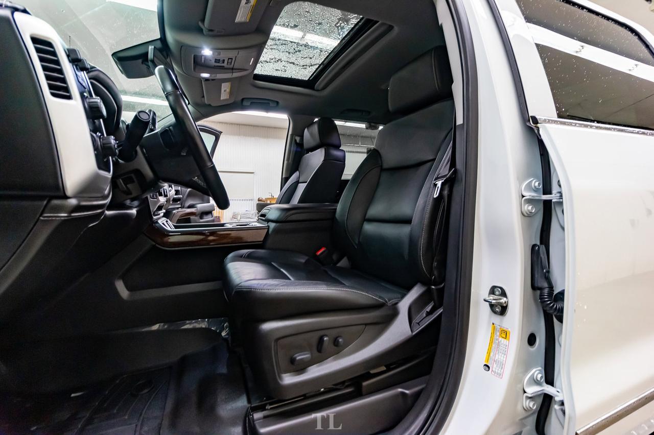 2018 GMC Sierra 1500 4x4 Crew Cab SLT Level Kit Leather Roof Nav Red Deer AB