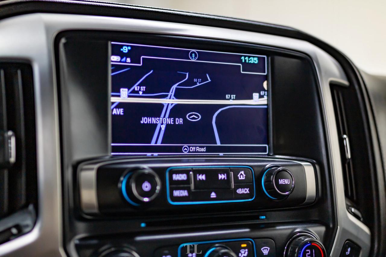 2018 GMC Sierra 1500 4x4 Crew Cab SLT Level Kit Leather Roof Nav Red Deer AB