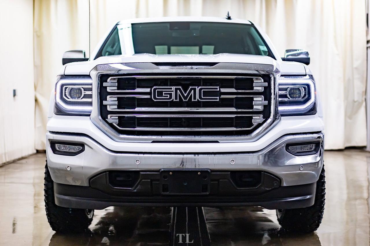 2018 GMC Sierra 1500 4x4 Crew Cab SLT Level Kit Leather Roof Nav Red Deer AB