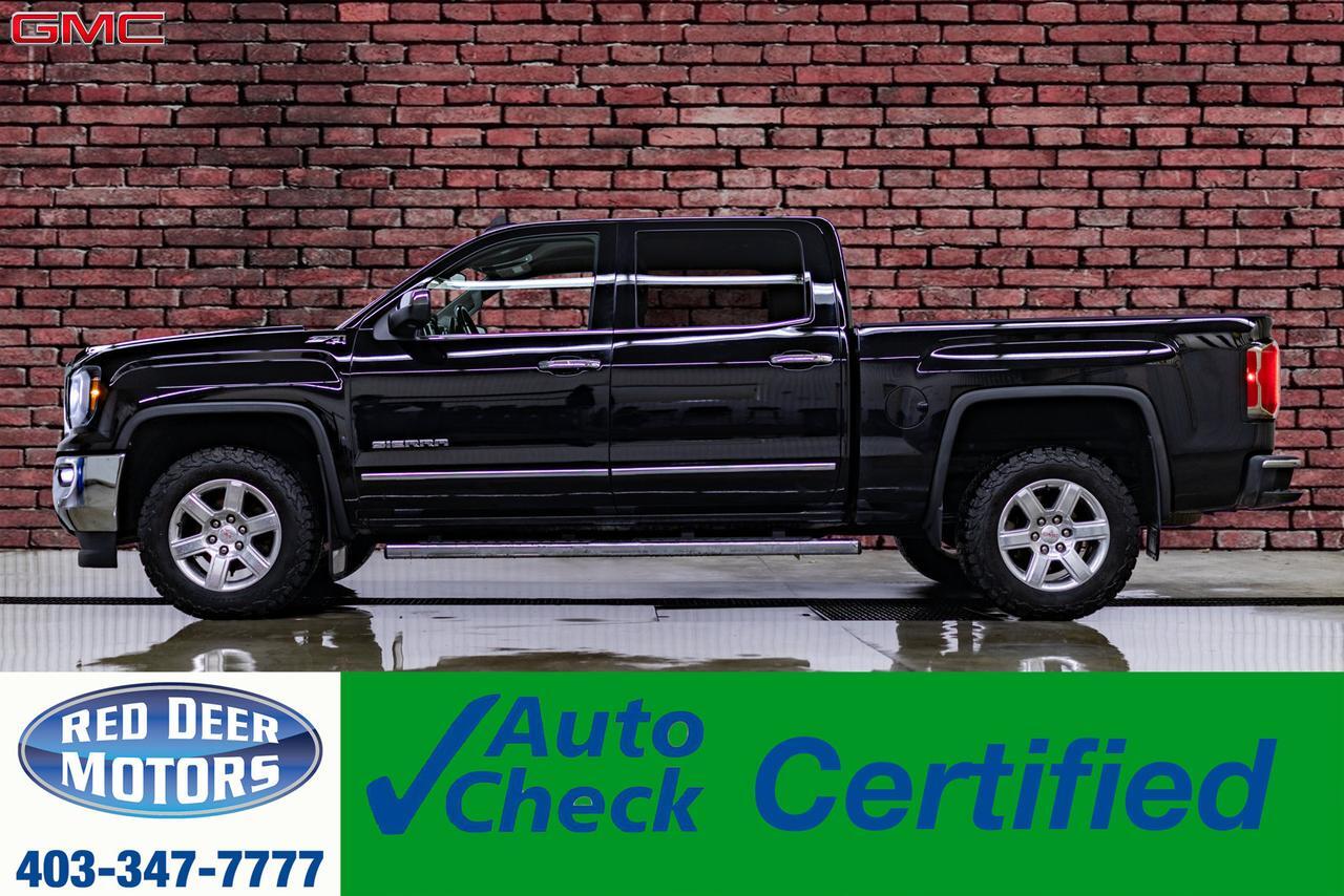 2018 GMC Sierra 1500 4x4 Crew Cab SLT Z71 Leather Nav BCam