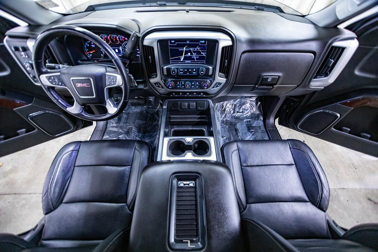 2018 GMC Sierra 1500 4x4 Crew Cab SLT Z71 Leather Nav BCam Red Deer AB