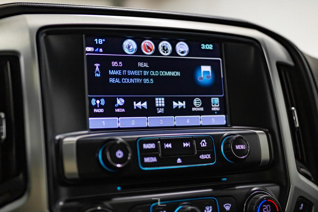 2018 GMC Sierra 1500 4x4 Crew Cab SLT Z71 Leather Roof 4" Lift Kit Red Deer AB